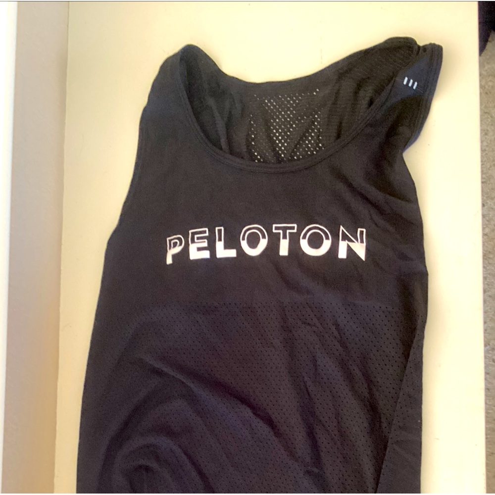 Lululemon Peloton Tank Top Black Men's Sleeveless Large